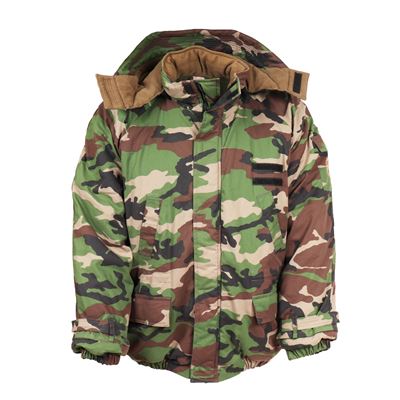 Veste d'hiver à capuche slovaque camouflage vz.97