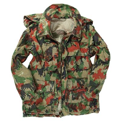 Veste de campagne suisse M70 4 poches SCHWEIZ TARN d'occasion