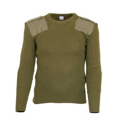 Pull ITALIEN en laine VERT Armée italienne 91035999 3