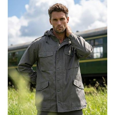 Veste parka longue AUSTRIENNE GRISE Armée autrichienne 91038808 2