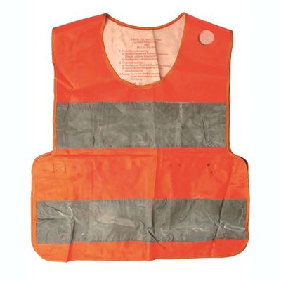 Gilet BW de signalisation ORANGE d'occasion
