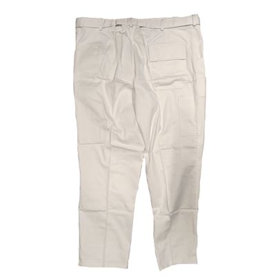 Pantalon BW en coton avec ceinture BLANC Bundeswehr 9115025 2