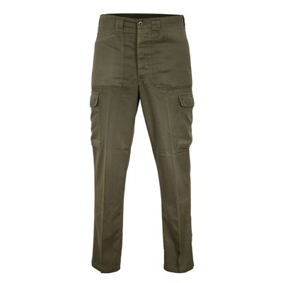 Pantalon de campagne pour femmes RAKOUSKÉ à boutons VERT