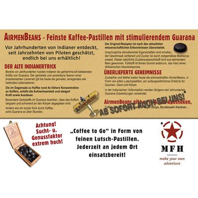 Pastilles de café avec caféine AirmenBeans® en paquet de 21 pièces  912001 2