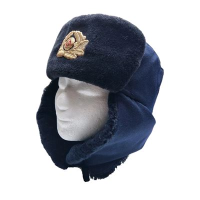 Bonnet NVA MARINE d'officier avec insigne doré BLEU Armée NVA/DDR 91211137 2