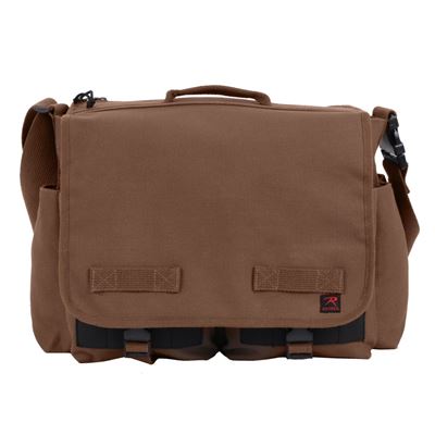 Sac à bandoulière CONCEALED CARRY Messenger MARRON