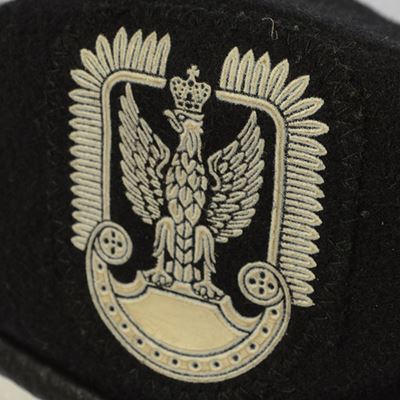 Béret POLONAIS avec écusson NOIR Armée polonaise 91240370 2