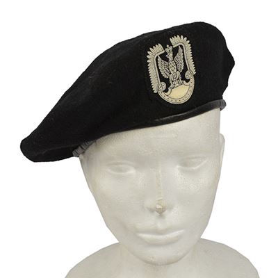 Béret POLONAIS avec écusson NOIR Armée polonaise 91240370 3