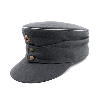 Casquette BW de montagne avec cocarde d'officier GRISE