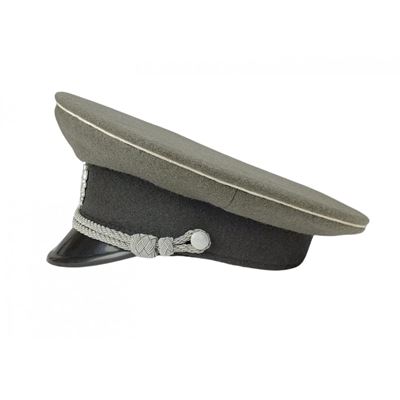 Casquette d'officier de la NVA, modèle original, GRISE / bordure blanche Armée NVA/DDR 91244266 2