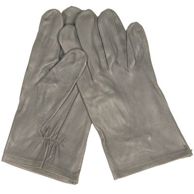 Gants BW en cuir sans doublure GRIS usagés