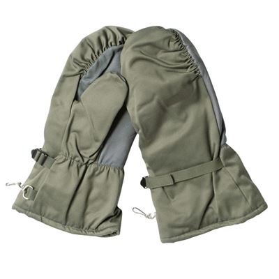 Gants BW à pouces avec doublure VERTS usagés