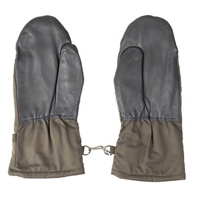 Gants BW mitaines doublées VERT usagés Bundeswehr 91258800 2