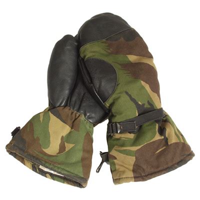 Gants hollandais à pouce avec cuir DPM