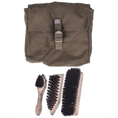 Set de brosses pour l'entretien des chaussures BW OLD de l'armée utilisées Bundeswehr 9090257 3