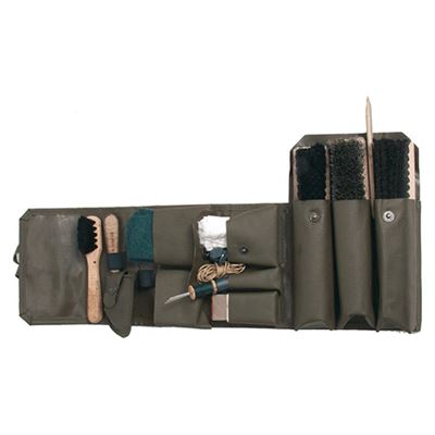 Nettoyage des chaussures, kit suisse VERT utilisé