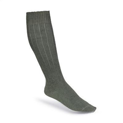 Chaussettes BW mi-hautes VERT-GRIS usagées