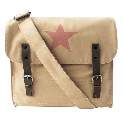 Sac à bandoulière avec étoile KHAKI STAR