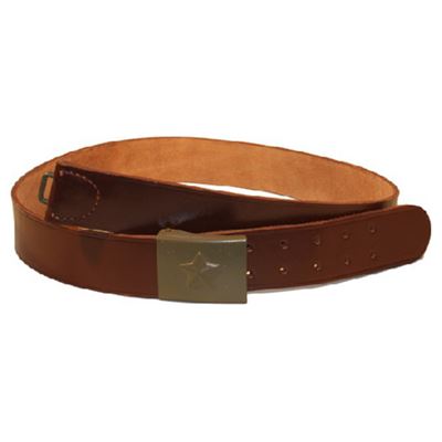 Ceinture AČR en cuir 45 mm MARRON Armée tchèque 91335800 2