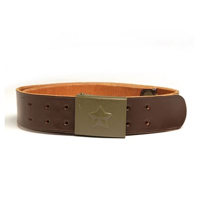 Ceinture AČR en cuir 45 mm MARRON