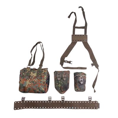 Système porteur BW, lot de 5 pièces FLECKTARN, d'occasion Bundeswehr 91353120 2