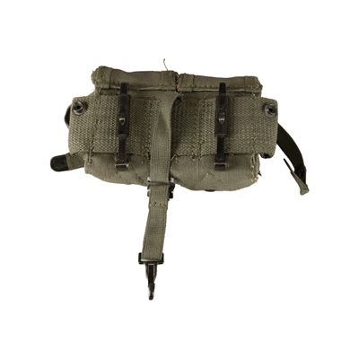 Sac à grenades double HGR modèle US M56 d'origine grecque d'occasion Armée américaine 91361350 2