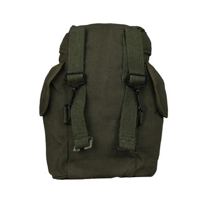 Housse pour masque en coton français VERTE d'occasion Armée française 91374330 2