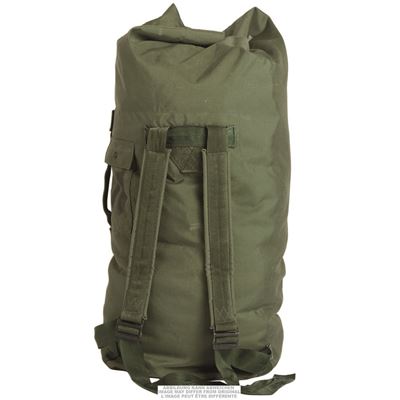 Sac marin US NYLON avec deux sangles VERT d'occasion Armée américaine 91380500 2