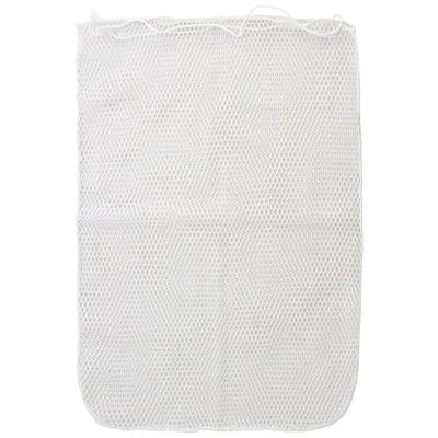 Sac à linge hollandais en filet BLANC