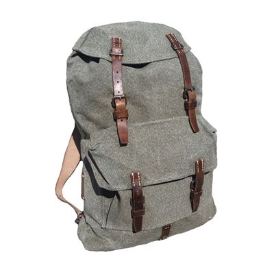 Sac à dos SUISSE avec sangles en cuir d'occasion