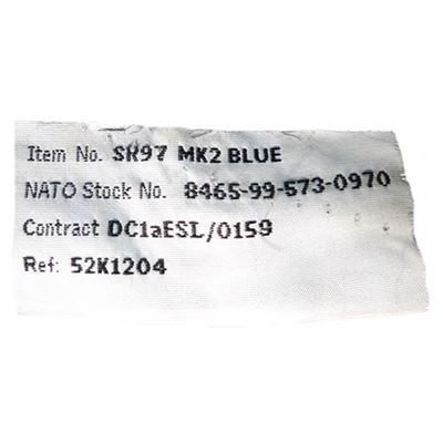 Batoh BRITSKÝ RAF medium MODRÝ použitý Armée britannique 91403663 5