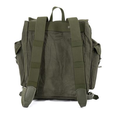 Sac à dos BW montagne OLD VERT sangles en cuir original d'occasion Bundeswehr 91404202 2
