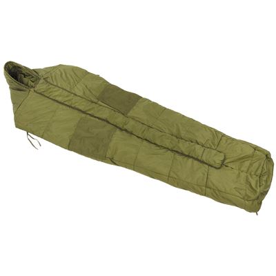 Sac de couchage britannique ARCTIC Cold Weather de type momie VERT d'occasion