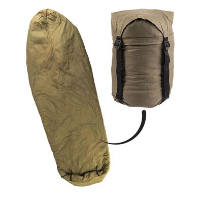 Sac de couchage AČR modèle 2000 PZ d'hiver VERT-ORANGE d'occasion Armée tchèque 860450501 3