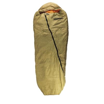 Sac de couchage AČR modèle 2000 PZ d'hiver VERT-ORANGE d'occasion Armée tchèque 860450501 2