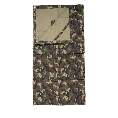 Toile carrée M90 roumaine MOZAIC CAMO LEAF Armée roumaine 91425600 5
