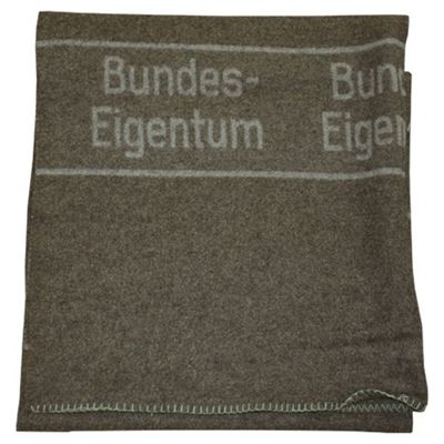 Couverture en laine BW 200x210 MARRON d'occasion