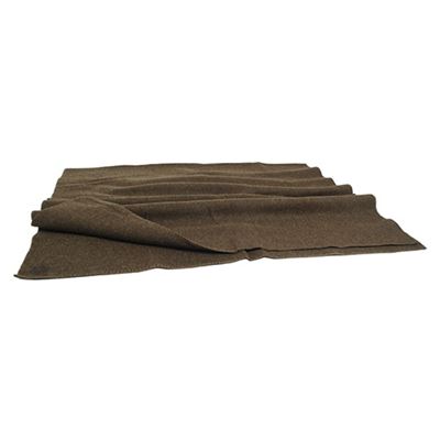 Couverture ČSLA/AČR en laine MARRON d'occasion