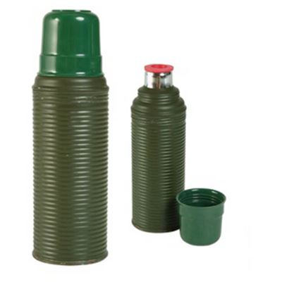 Thermos SUÉDOIS couvercle en caoutchouc 0,5 l VERT utilisé