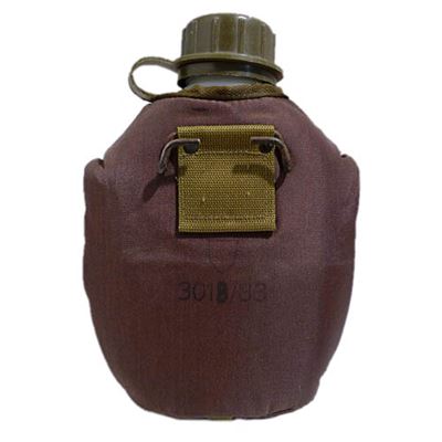Bouteille norvégienne de 1 litre avec emballage et goulot, d'occasion. Armée norvégienne 91452100 2