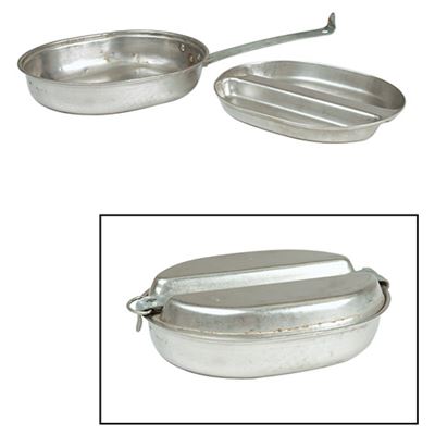 Vaisselle US /POÊLE/ 2 pièces en acier inoxydable d'occasion