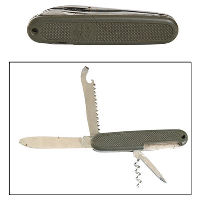 Couteau BW pliant usagé VERT