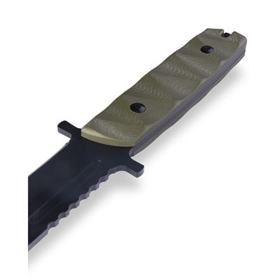 Couteau à lame fixe CNC avec étui vz.95  1535100 2