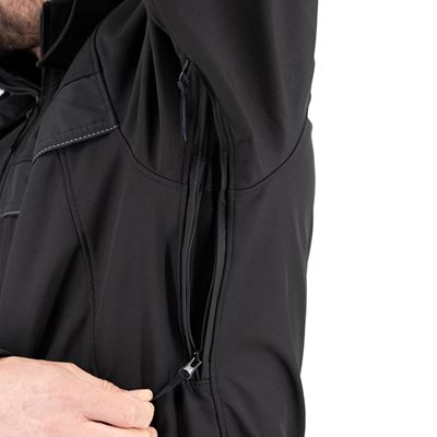 Veste softshell à capuche 2012 pour policiers militaires NOIRE Armée tchèque 9156901 5