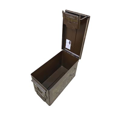 Caisse à munitions UN0014 M2A1 en métal taille moyenne MARRON d'occasion  91592605 3