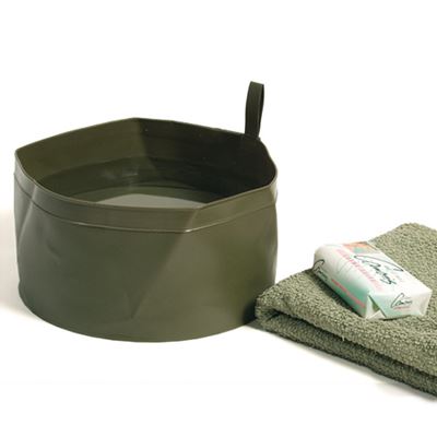 Lavabo pliable en plastique néerlandais VERT neuf