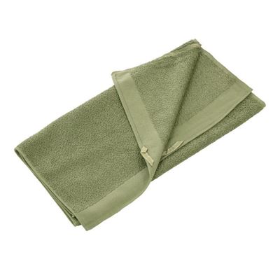 Serviette BW éponge VERTE usagée Bundeswehr 91596900 2