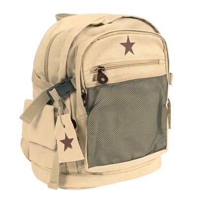 Sac à dos DELUXE VINTAGE STAR KHAKI