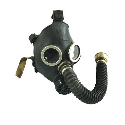 Masque à gaz russe pour enfants avec trompe PDF-D (P15) NOIR
