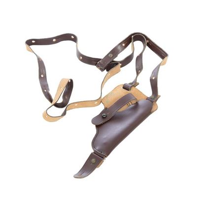Étui de pistolet sous-bras BW PPK LFW en cuir MARRON d'occasion